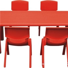 塑料桌长方桌儿童课桌椅幼儿园课桌椅