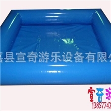 订做大型充气海洋球池沙池广场摆摊营业沙滩池水池送充气泵修补胶