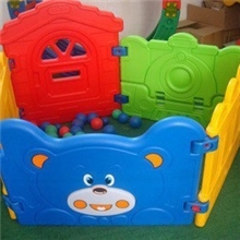 海洋球池儿童卡通游戏球池游戏围栏塑料游戏球池幼儿园护栏