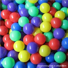 批发5cm7CM8cm海洋球波波球球池帐篷球塑料球CE认证玩具