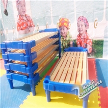 幼儿园专用.幼儿塑料木板床.儿童床幼儿床.学生床幼儿园床