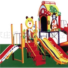 山西柳林乐园滑梯3玻璃钢组合滑梯幼儿园设施批发