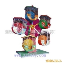 出口外贸大型游乐转椅托马斯电动轨道车电动玩具摩天轮