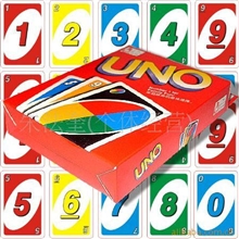 批发供应加厚版uno牌优诺纸牌400g纸