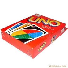 供应UNO纸牌加厚版400g铜版纸