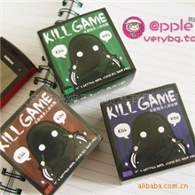 killgame杀人游戏牌狼人杀q版天黑请闭眼桌面游戏批发