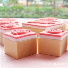 加工定制木头印章日记必备木制教师印章