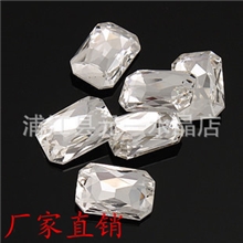 diy配件玻璃钻长方八角型异形钻手机壳贴钻美甲钻整盒批发