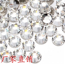 diy贴钻国贸a钻SS12白色平底异形钻手机美容贴钻美甲钻批发