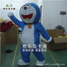 批发国内正品多啦A梦叮当猫经典人偶服装卡通表演演出舞台服装