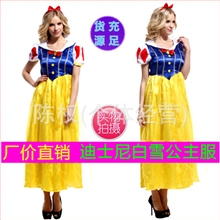 cosplay服装成人女款白雪公主服迪士尼白雪公主裙舞台演出裙