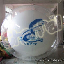 供应白色双层落地球，落地双层球，庆典气球，充气气球