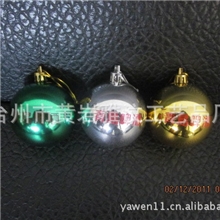圣诞球电镀圣诞球真空镀膜彩绘圣诞球