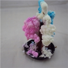 纸树开花圣诞树神奇纸树魔术玩具树立体纸雕开花树开花雪树