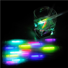 热销酒吧用品荧光吸管.创意时尚酒吧发光用品(图)