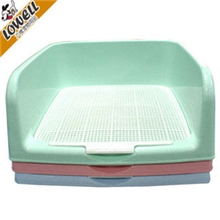 六维宠物用品带围墙狗厕所宠物厕所清洁用品三色入小型犬专用