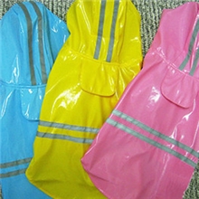 宠物服装狗狗衣服狗狗雨衣宠物牵引口/反光条批发出口