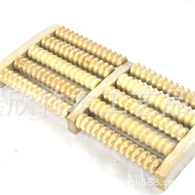 供应批发,木制足底按摩器,五排脚底按摩器