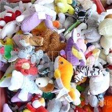 外贸小号7-10cm或小挂件库存杂款毛绒玩具(适合小奖品和抓机）