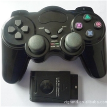 PS2无线手柄2.4G私模非1:1外形带镜片【厂家直销质优价廉】