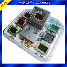 经典换卡游戏机ZC-868II,七合一换卡游戏机