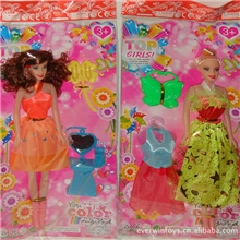 供应批发袋装芭芘娃娃多种款式混批