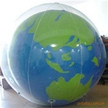 厂家专业生产充气地球仪（PVC充气球）(图)沙滩球