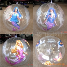 厂家供应充气球中球球中瓶子(图)