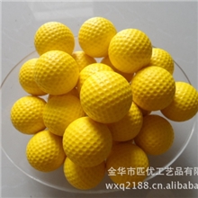 （厂家直销）专业生产PU高尔夫球PU高尔夫l练习球