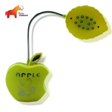 厂家直销苹果造型充电台灯/护眼省电台灯/小夜灯12LED