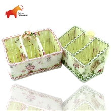 厂家直销遥控器篮收纳篮田园风格创意家居饰品