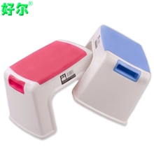 【好尔】厂家直销塑料儿童双色防滑磨砂带提手新品凳椅钓鱼椅正品