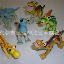 来图来样定制供应动物公仔,玩具摆饰环保PVC注塑卡通公仔