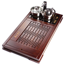 《荐》柯木茶盘批发高档功夫茶具茶盘套装功夫茶盘品茶茗香