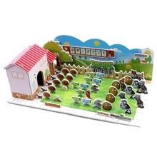 厂家直销淘宝地摊热销儿童益智玩具3d立体拼图植物大战僵尸