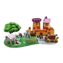 地摊热卖益智玩具立体拼图早教玩具儿童玩具批发3d立体拼图