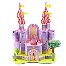 智立堡拼图玩具堡立体拼图城堡立体拼图儿童拼图玩具