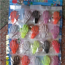 地摊热买学校热买鬼手爪夹骷髅手爪夹手骨爪夹吊板玩具