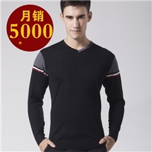 品牌厂家批发代理男士羊毛衫男针织衫男套头长袖男式针织衫男装