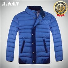 男式棉衣加绒男装羽绒棉男士冬装外套批发韩版修身棉服13003代理