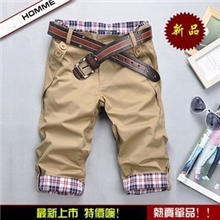 2013夏短裤批发七分裤男韩版休闲男士七分裤短裤男男式七分裤