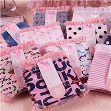 秒杀日单卡通内裤蝴蝶結可爱内裤外貿纯棉女士内裤三角内裤批发