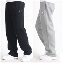 新款NK纯棉户外宽松直筒健身休闲运动裤男加肥加大卫裤男长裤