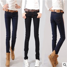 牛仔裤批发新款女式牛仔裤批发韩版铅笔裤牛仔裤女长裤子代理