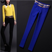 秋冬女裤外贸原单女装新款加厚打底裤高端欧美品牌大码长裤子批发
