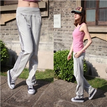 女运动裤秋冬款保暖加绒加厚休闲卫裤显瘦女士长裤直筒批发