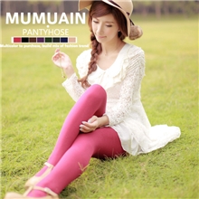 优质品牌专柜正品！柔滑慕斯质感温暖绒绒超弹性温泉打底裤！