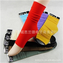 〖荐〗潮款袜子半脚款自然卷边袜套修饰腿型堆堆袜袜子批发