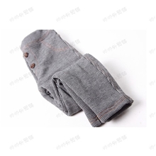 数量不多韩版童装小格子女童加厚打底裤儿童铅笔裤外贸批发