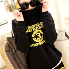 2013秋冬季新品韩版休闲套装带帽卫衣套装大码字母运动服女装